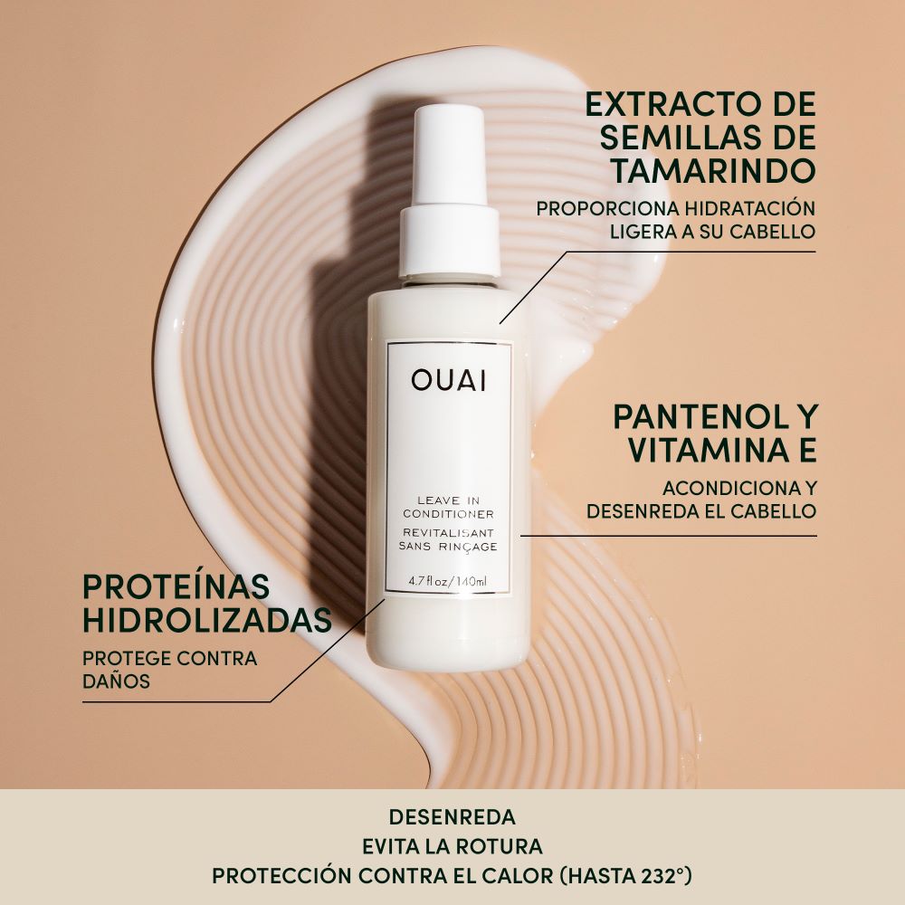 CONDITIONING, DETANGLING AND FRIZZ FIGHTING LEAVE IN CONDITIONER (ACONDICIONADOR SIN ENGUAJE)